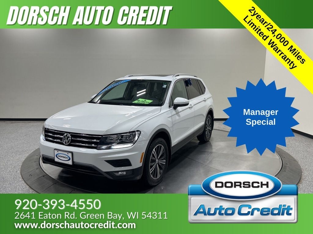 2018 Volkswagen Tiguan 2.0T SEL 4Motion