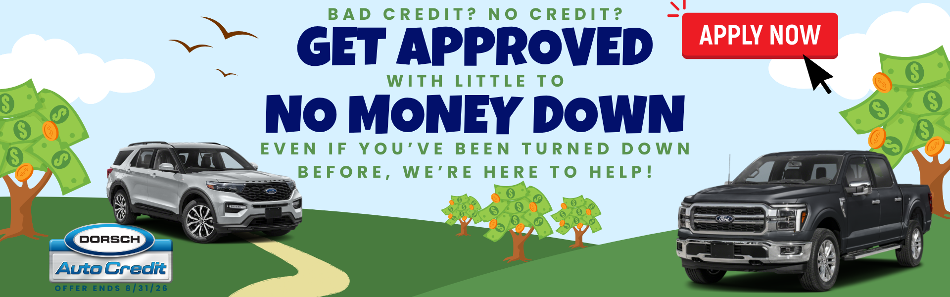 GET APPROVED TODAY!
