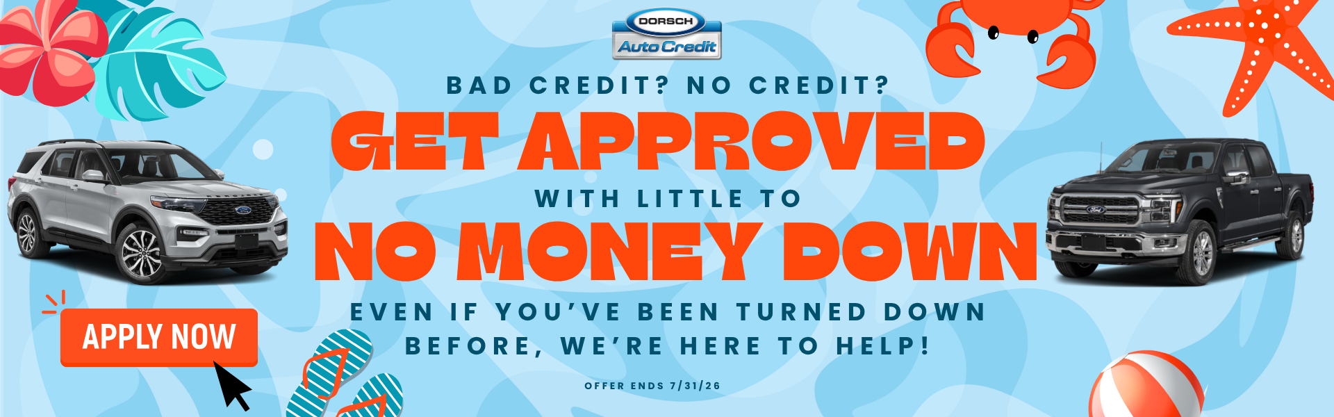 GET APPROVED TODAY!